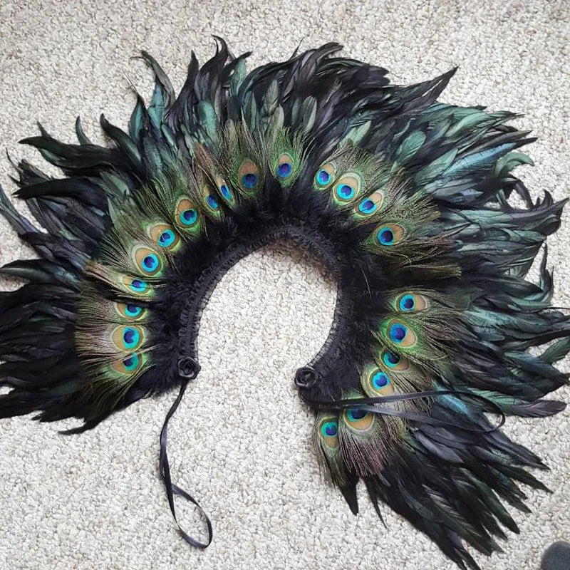 Women's Real Peacock Feather Fur Bridal Bridesmaid Wedding Cape Wrap Pashmina Scarf Shawl for Evening Fancy Dress Party Women's Real Peacock Feather Fur Bridal Bridesmaid Wedding Cape Wrap Pashmina Scarf Shawl for Evening Fancy Dress Party